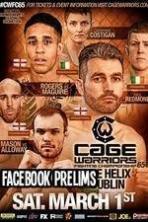 Cage Warriors 65 Facebook prelims (2014)