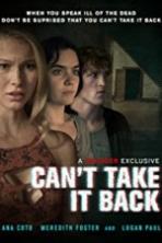 Can't Take It Back (2017)