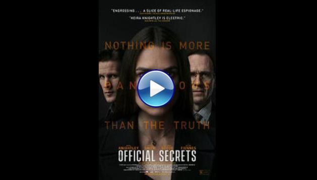 Official Secrets (2019) HD Full Movie Watch Online Free
