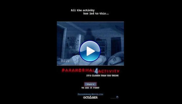 Paranormal Activity 4 (2012) BluRay Full Movie Watch Online Free