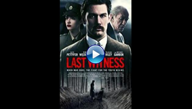 The Last Witness (2018)